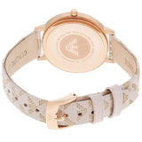 Emporio Armani Classic White Dial Beige Leather Strap Watch For Women - AR11008 Buy Now By Emporio Armani