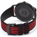 Shop Emporio Armani Kappa Black Dial Two Tone NATO Strap Watch For Men - AR11015 in USA