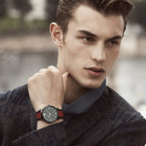 Shop Emporio Armani Kappa Black Dial Two Tone NATO Strap Watch For Men - AR11015 in USA