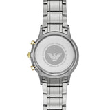 Emporio Armani Renato Chronograph Quartz Silver Dial Two Tone Steel Strap Watch For Men - AR11076 Buy Now By Emporio Armani