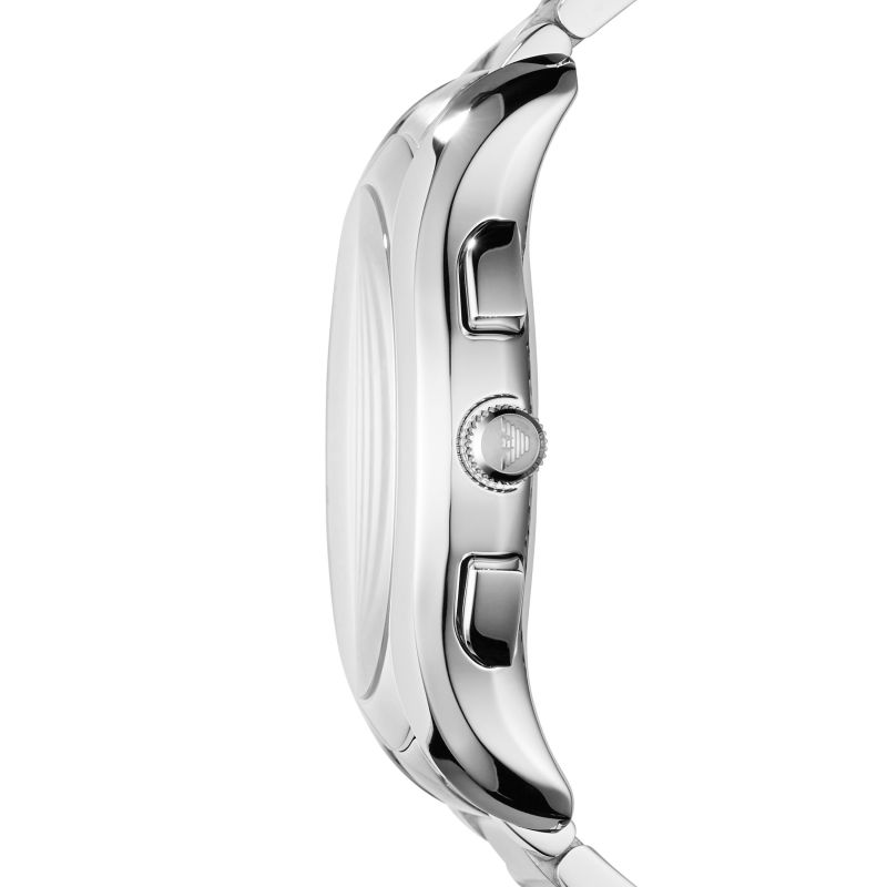 Emporio Armani Chronograph Quartz Blue Dial Silver Steel Strap Watch For Men - AR11082 Buy Now By Emporio Armani