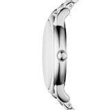 Emporio Armani Luigi Blue Dial Silver Steel Strap Watch For Men - AR11089