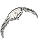 Emporio Armani Arianna Analog White Dial Silver Steel Strap Watch For Women - AR11195 Buy Now By Emporio Armani