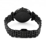 Emporio Armani Gianni T Bar All Black Diamond Dial Watch For Women - AR11245 Buy Now By Emporio Armani