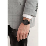 Emporio Armani Gianni T Bar Analog Black Dial Black Steel Strap Watch For Men - AR11299 Buy Now By Emporio Armani