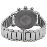 Emporio Armani Luigi Chronograph Black Dial Silver Steel Strap Watch For Men - AR11324 Buy Now By Emporio Armani