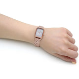 Emporio Armani Gioia Quartz Mother of Pearl Dial Rose Gold Steel Strap Watch For Women - AR11389 Buy Now By Emporio Armani