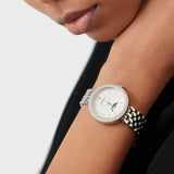 Emporio Armani Rosa Quartz Mother of Pearl Dial Silver Steel Strap Watch For Women - AR11461 Buy Now By Emporio Armani