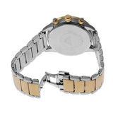 Emporio Armani Chronograph Black Dial Two Tone Steel Strap Watch For Men - AR11521