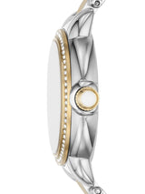 Emporio Armani Mia Quartz Mother of Pearl Dial Two Tone Steel Strap Watch For Women - AR11524 Buy Now By Emporio Armani