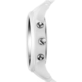 Emporio Armani Ceramica Chronograph White Dial White Strap Watch For Men - AR1453 Buy Now By Emporio Armani