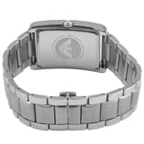 Emporio Armani Classic Analog Black Dial Silver Steel Strap Watch For Men - AR1608 Buy Now By Emporio Armani