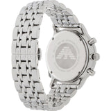 Emporio Armani Gianni Chronograph Blue Dial Silver Steel Strap Watch For Men - AR1648 Buy Now By Emporio Armani
