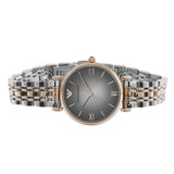 Emporio Armani Gianni T Bar Grey Dial Two Tone Stainless Steel Watch For Women - AR1725 Buy Now By Emporio Armani