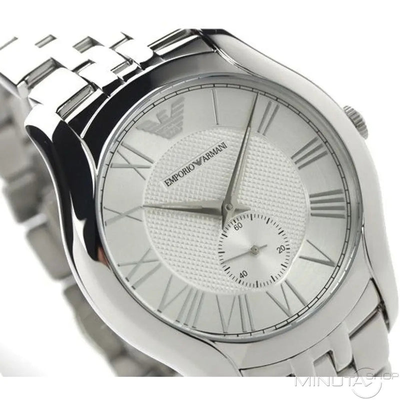 Emporio Armani Classic Quartz Silver Dial Silver Steel Strap Watch For Men - AR1788 Buy Now By Emporio Armani