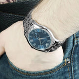 Emporio Armani Valente Chronograph Blue Dial Silver Steel Strap Watch For Men - AR1789 Buy Now By Emporio Armani