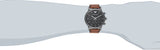 Emporio Armani Classic Chronograph Black Dial Brown Leather Strap Watch For Men - AR1919 Buy Now By Emporio Armani