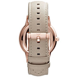 Emporio Armani Classic Quartz Silver Dial Beige Leather Strap Watch For Men - AR2464 Buy Now By Emporio Armani