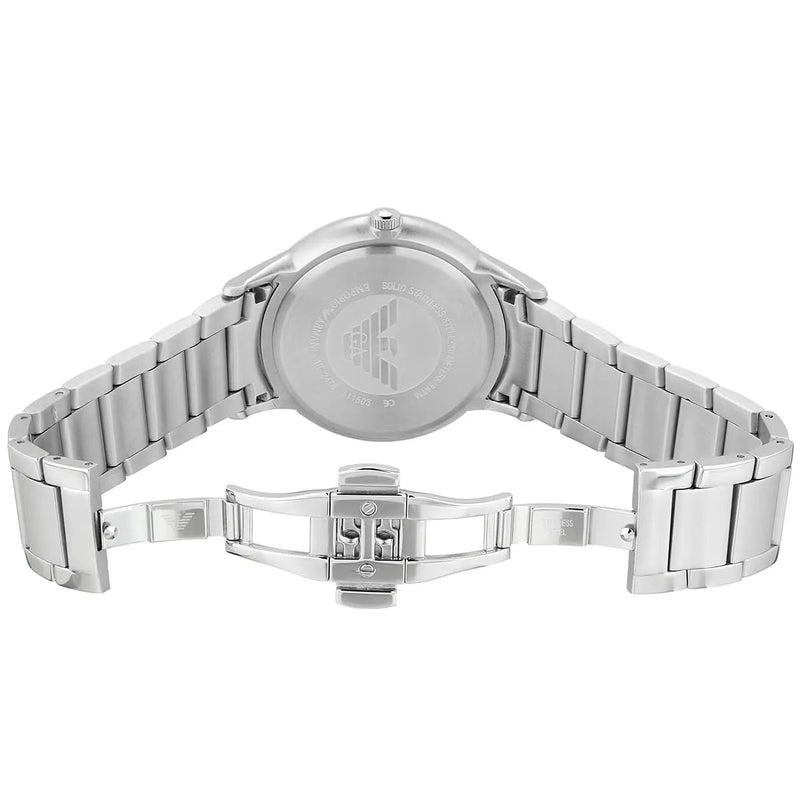 Emporio Armani Classic Quartz Silver Dial Silver Steel Strap Watch For Men - AR2478 Buy Now By Emporio Armani