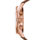 Emporio Armani Sportivo Chronograph White Dial Brown Leather Strap Watch For Men - AR5996 Buy Now By Emporio Armani