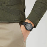 Emporio Armani Meccanico Automatic Skeleton Dial Black Leather Strap Watch For Men - AR60008 Buy Now By Emporio Armani