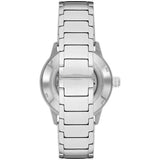 Emporio Armani Mario Chronograph Automatic Blue Dial Silver Steel Strap Watch For Men - AR60052 Buy Now By Emporio Armani