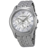 Emporio Armani Velente Chronograph Quartz Silver Dial Silver Steel Strap Watch For Men - AR1702 Buy Now By Emporio Armani
