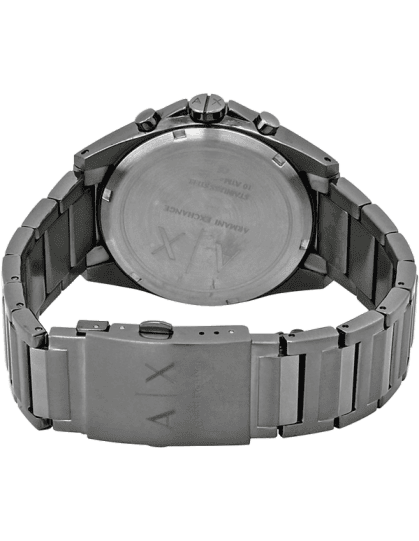 Armani Exchange Drexler Chronograph Grey Dial Grey Steel Strap Watch For Men - AX2603 Buy Now By Armani Exchange
