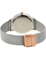 Armani Exchange Lola Analog White Dial Silver Mesh Strap Watch For Women - AX5537 Buy Now By Armani Exchange