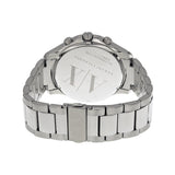 Armani Exchange Hampton Chronograph Black Dial Silver Steel Strap Watch For Men - AX2152 Buy Now By Armani Exchange