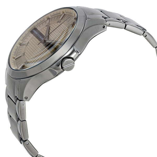 Armani Exchange Hampton Chronograph Grey Dial Grey Steel Strap Watch For Men - AX2135 Buy Now By Armani Exchange