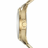Armani Exchange Hampton Chronograph Black Dial Gold Steel Strap Watch For Men - AX2122 Buy Now By Armani Exchange
