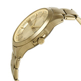 Armani Exchange Hampton Chronograph Gold Dial Gold Steel Strap Watch For Men - AX2415 Buy Now By Armani Exchange
