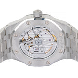 Audemars Piguet Royal Oak 50th Anniversary White Dial Silver Steel Strap Watch for Men - 15550ST.OO.1356ST.01