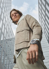 Audemars Piguet Royal Oak Offshore Diver Grey Dial Grey Rubber Strap Watch for Men - 15720ST.OO.A009CA.01