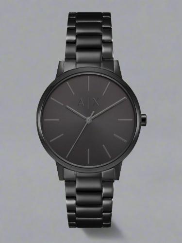 Armani Exchange Cayde Analog Black Dial Black Steel Strap Watch For Men - AX2701 Buy Now By Armani Exchange