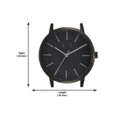 Armani Exchange Cayde Analog Black Dial Black Steel Strap Watch For Men - AX2701 Buy Now By Armani Exchange