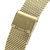 Armani Exchange Cayde Chronograph Black Dial Gold Mesh Strap Watch For Men - AX2715 Buy Now By Armani Exchange