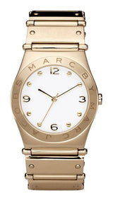 Marc Jacobs Amy White Dial Gold Steel Strap Watch for Women - MBM8519 Buy Now By Marc Jacobs