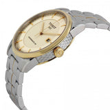 Tissot Luxury Powermatic 80 Gold Dial Silver Steel Strap Watch For Men - T086.407.22.261.00 Buy Now By Tissot