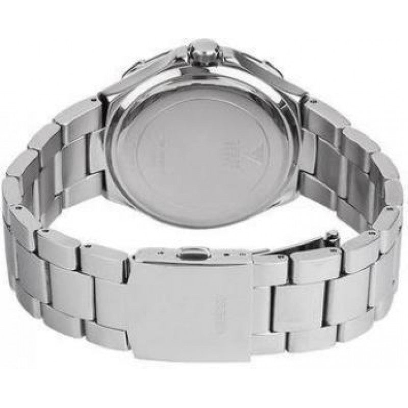 Shop Guess Vista Diamonds Silver Dial Silver Steel Strap Watch for Women - W12080L1 in USA
