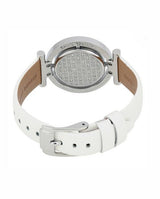 Michael Kors Averi Silver Dial White Leather Strap Watch for Women - MK2524 Buy Now By Michael Kors
