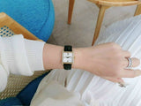 Michael Kors Lake Quartz White Dial Black Leather Strap Watch For Women - MK2762 Buy Now By Michael Kors