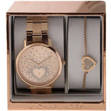 Michael Kors Jaryn Rose Gold Dial Rose Gold Steel Strap Watch for Women - MK3621 Buy Now By Michael Kors