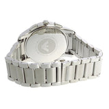 Emporio Armani Valente Chronograph Quartz Black Dial Silver Steel Strap Watch For Men - AR11083