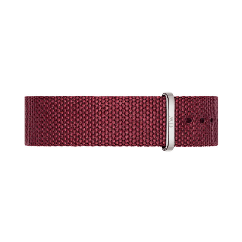 Daniel Wellington Classic Roselyn Black Dial Maroon Nylon Strap Watch For Women - DW00100274 Buy Now By Daniel Wellington