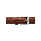 Daniel Wellington Petite White Dial Brown Leather Strap Watch For Women - DW00100243 Buy Now By Daniel Wellington