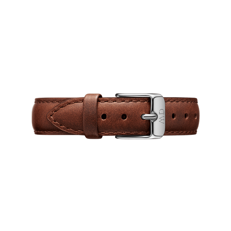 Daniel Wellington Petite White Dial Brown Leather Strap Watch For Women - DW00100243 Buy Now By Daniel Wellington