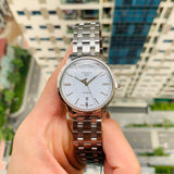 Tissot T Classic Automatic III Day Date White Dial Silver Steel Strap Watch for Men - T065.930.11.031.00 Buy Now By Tissot