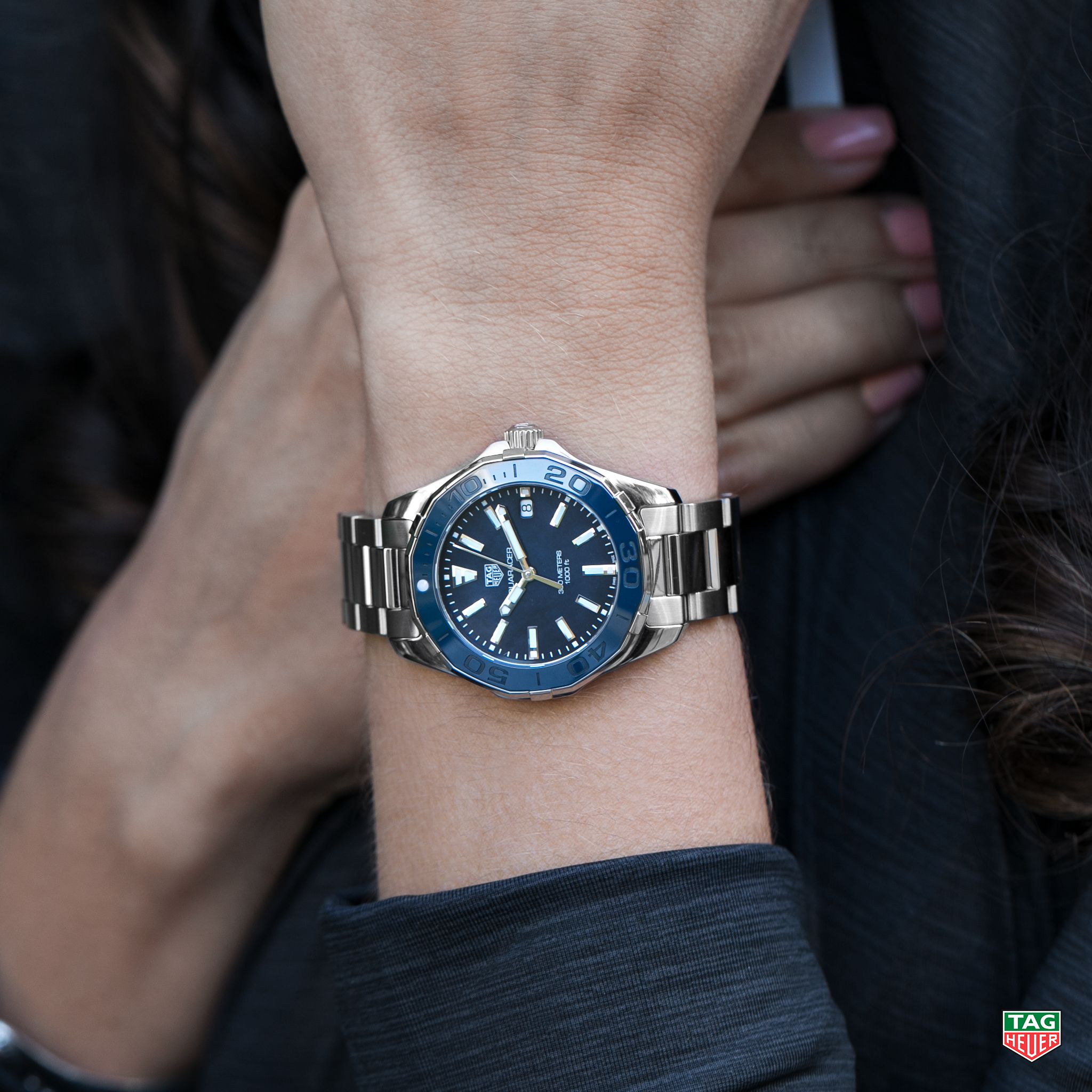 Tag Heuer Aquaracer Blue Dial Watch for Women - WAY131S.BA0748